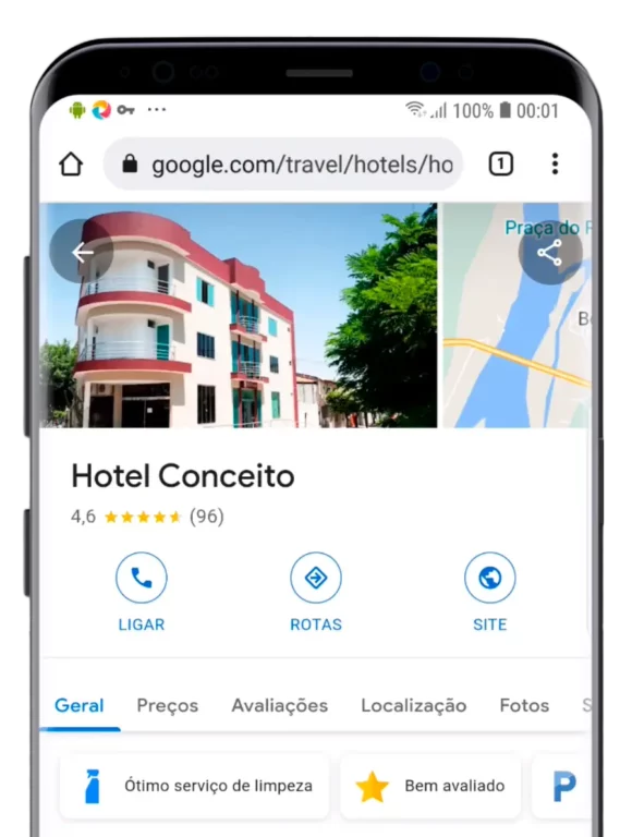 Serviços 3 ficha da empresa no google